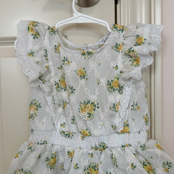 Eyelet Spring Dress - Picture 3 of 4